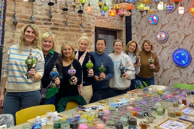 Cappadocia: Turkish Mosaic Lamp Workshop in Göreme - All Included - Choosing your lamp, colors, and pattern