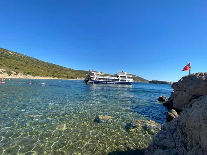 Cesme: Islands and Bays Boat Trip with BBQ Lunch - Donkey Island gives the day some variety