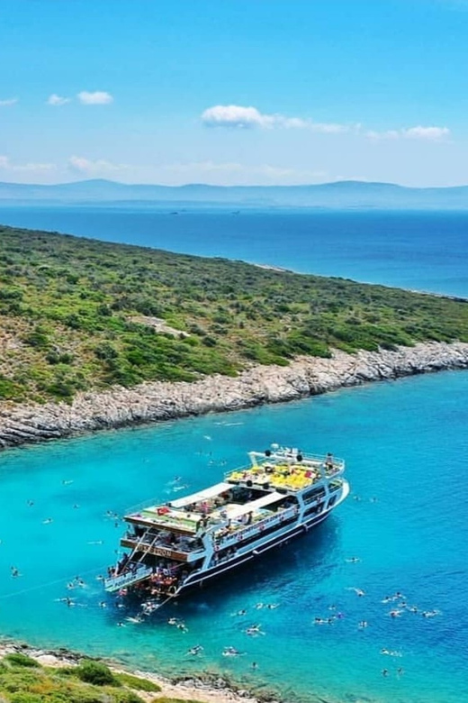 Cesme: Islands and Bays Boat Trip with BBQ Lunch - The changing afternoon route