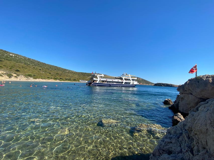 Cesme: Islands and Bays Boat Trip with BBQ Lunch - Life on a four-deck boat