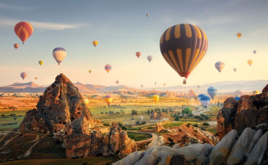 City of Side: 2-Day Cappadocia, Cave Hotel, & Balloon Tour - Uchisar Fortress and Pigeon Valley provide the first big views