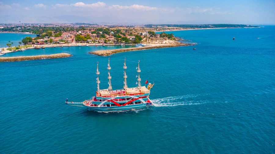 City of Side: All-Inclusive Boat Ride and Foam Party - From Your Side Hotel to the Manavgat River