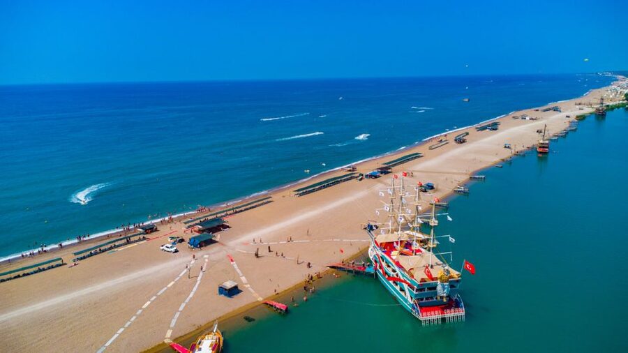 City of Side: All-Inclusive Boat Ride and Foam Party - Following the Manavgat River to the Mediterranean