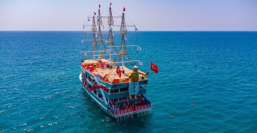 City of Side: All-Inclusive Boat Ride and Foam Party - Lunch, Drinks, and the Real Meaning of All-Inclusive