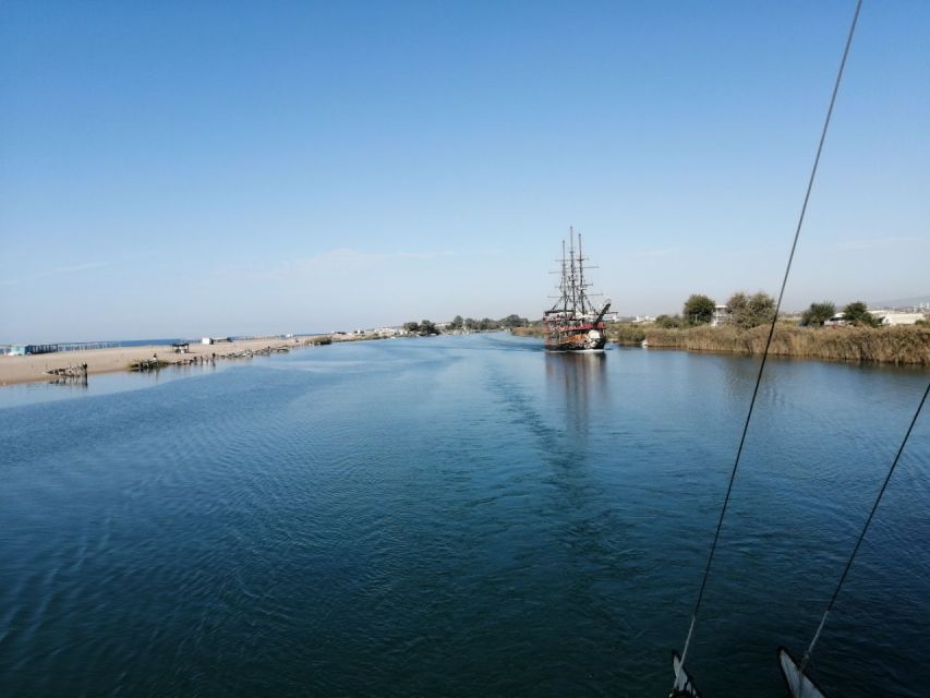 City of Side: Dolphin Island Boat Tour with BBQ & Foam Party - Karaburun Bay and the final swim