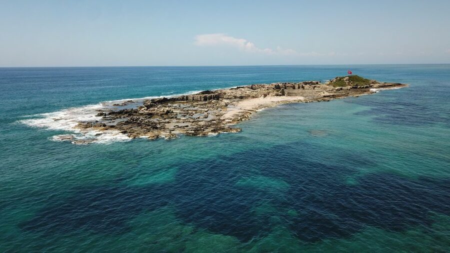 City of Side: Dolphin Island Boat Tour with BBQ & Foam Party - Leaving along the Manavgat River