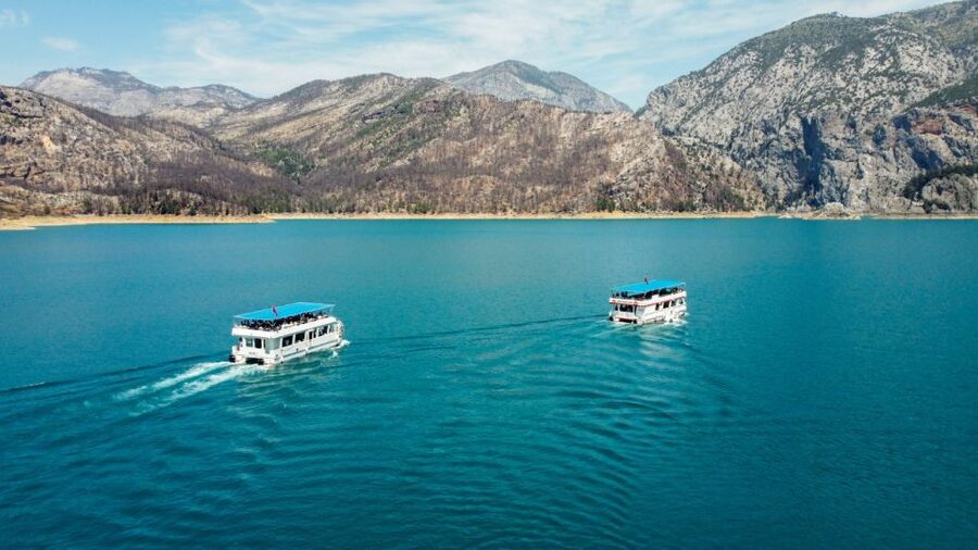 City of Side: Green Lake Boat and Cabrio Bus Tour - Morning pickup and the Kulliye Mosque