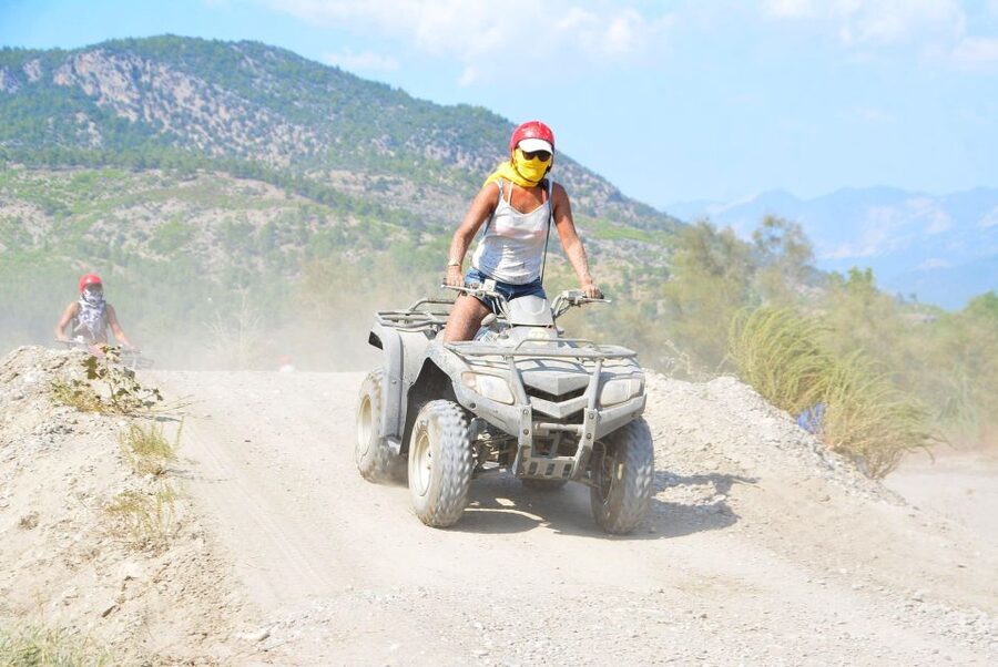 City of Side: Guided Quad Bike Riding Experience - Fifteen kilometers near the Manavgat River