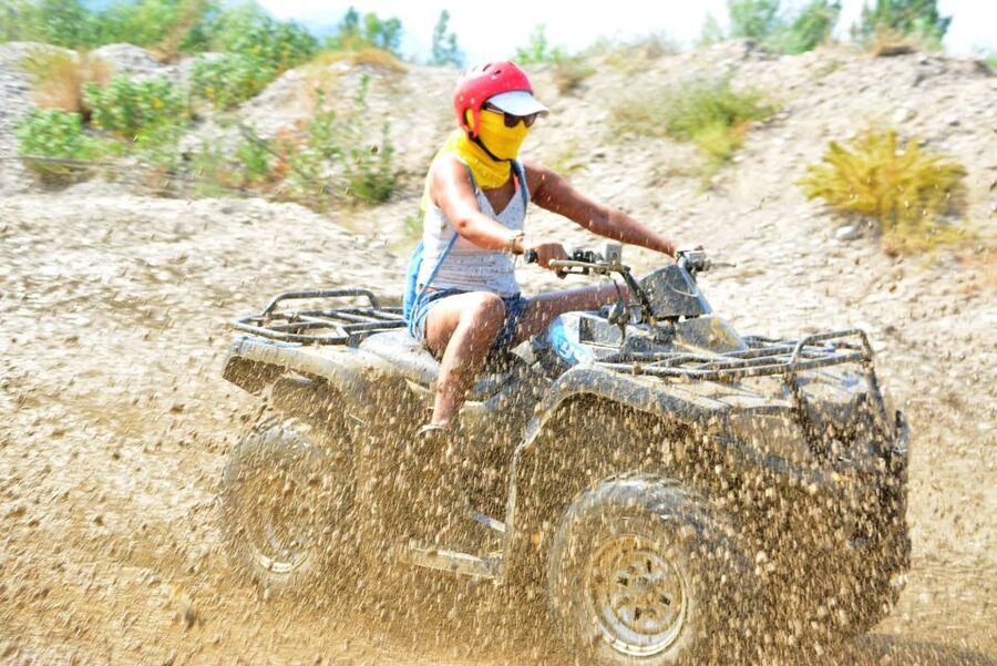 City of Side: Guided Quad Bike Riding Experience - How dirty and wet should you expect to get?