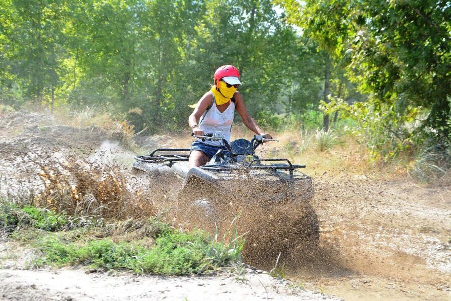 City of Side: Guided Quad Bike Riding Experience - Learning to handle the quad bike
