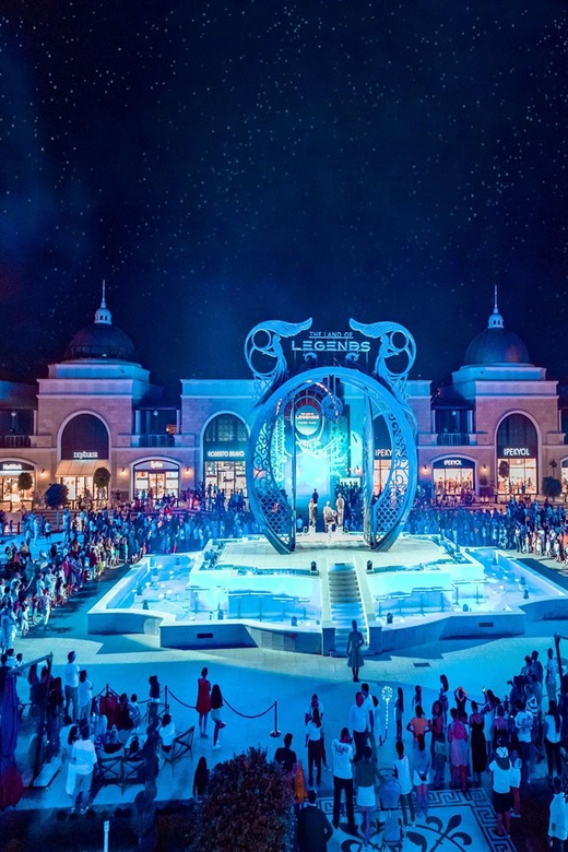 City of Side: Land of Legends Transfer & Boat Parade Show - Arriving at the Land of Legends complex