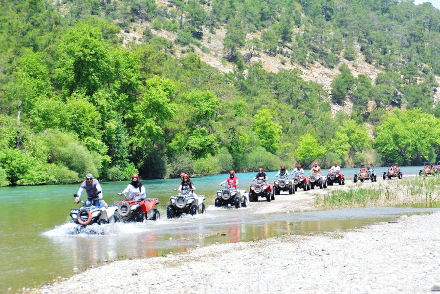 City of Side: Quad Safari Tour - The second 10 km around the river