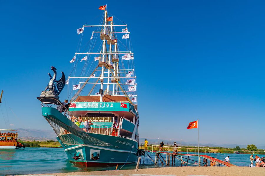 City of Side: Sightseeing Cruise w/ Swim Stops & Foam Party - The first swim and the cost of extra fun