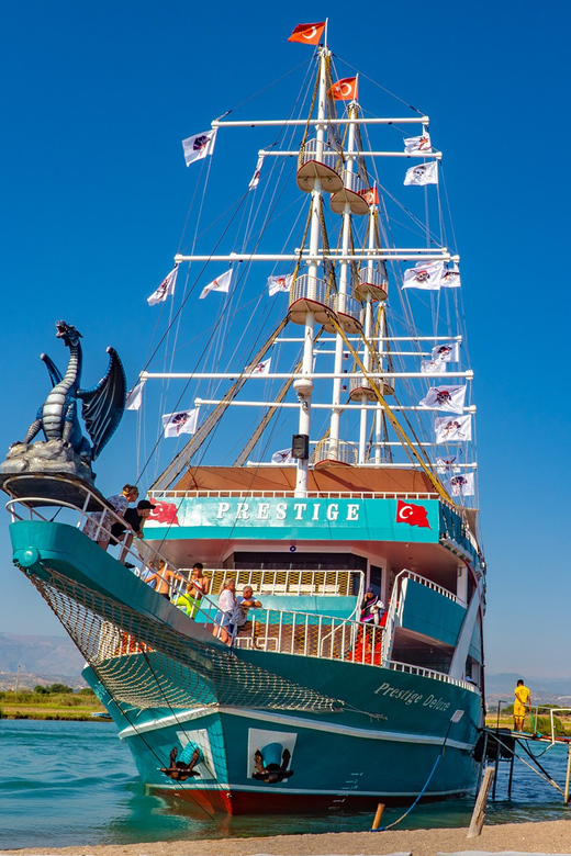 City of Side: Sightseeing Cruise w/ Swim Stops & Foam Party - Following the Manavgat River toward the sea