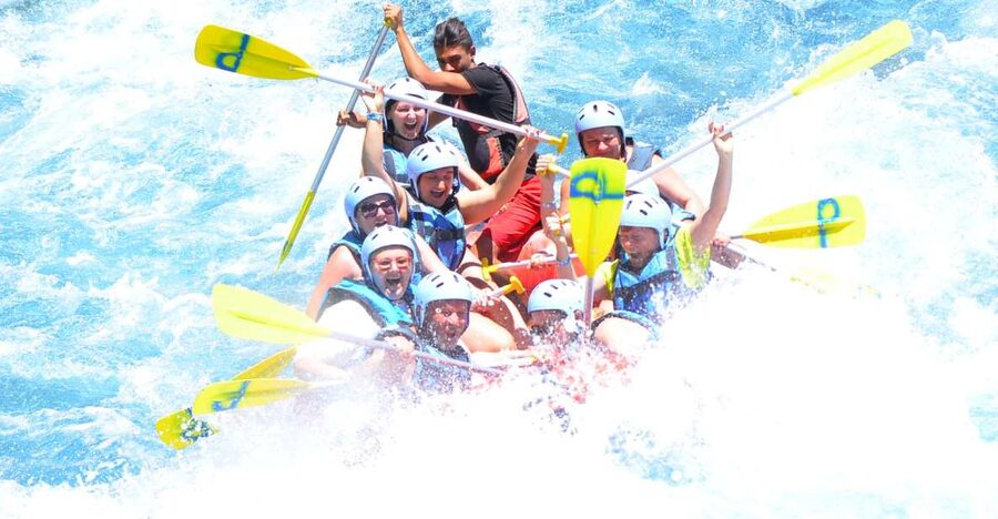 City of Side: Whitewater Rafting in Koprulu Canyon - Getting equipped at the river base