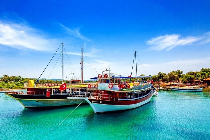 Cleopatra Island Boat Trip From Marmaris With Lunch and Drinks - The island stop: beach, ruins, and free time