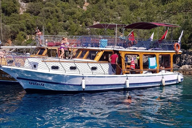 Daily Boat Trip - Şövalye Island, a convenient swimming stop near Çalış