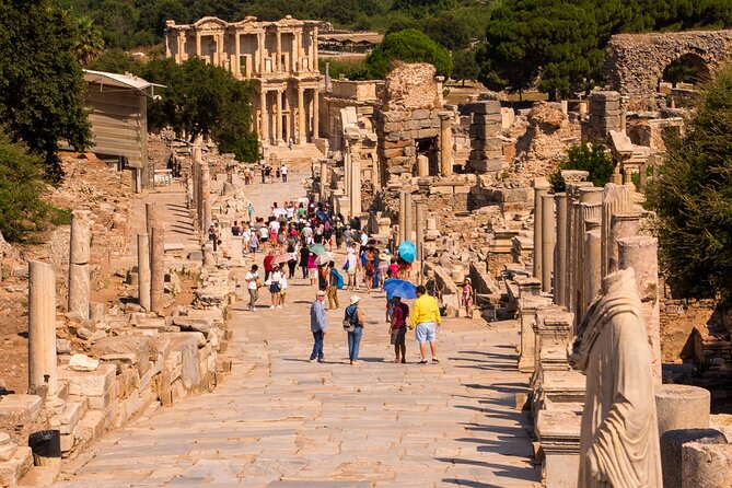 Daily Ephesus and Virgin Mary House Tour with Lunch Included - The Library of Celsus and Great Theater