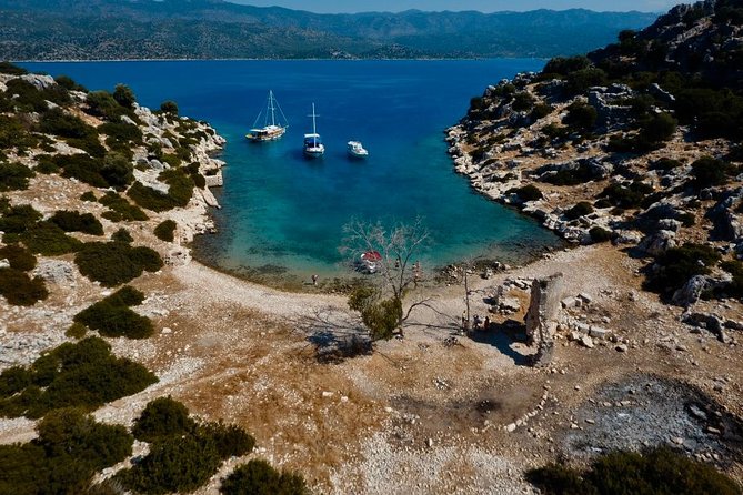 Deluxe Sunken City Boat Guided Tour From Kas - Two hours at Kekova Island