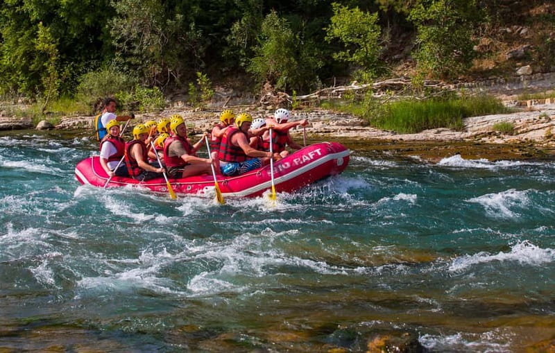 Family Rafting at Koprulu Canyon w/Lunch and Hotel Transfer - Rapids, calm water, and the 14-kilometer route