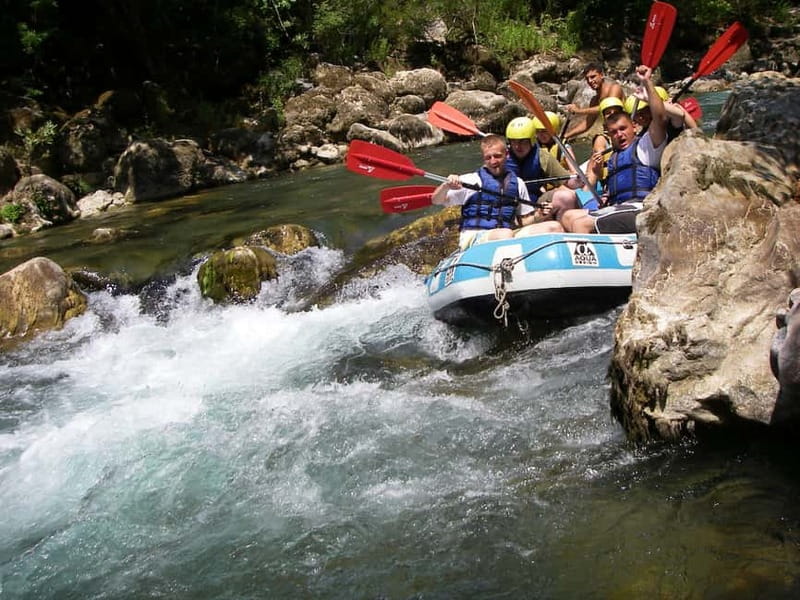 Family Rafting at Koprulu Canyon w/Lunch and Hotel Transfer - The canyon and the Roman Oluk Bridge