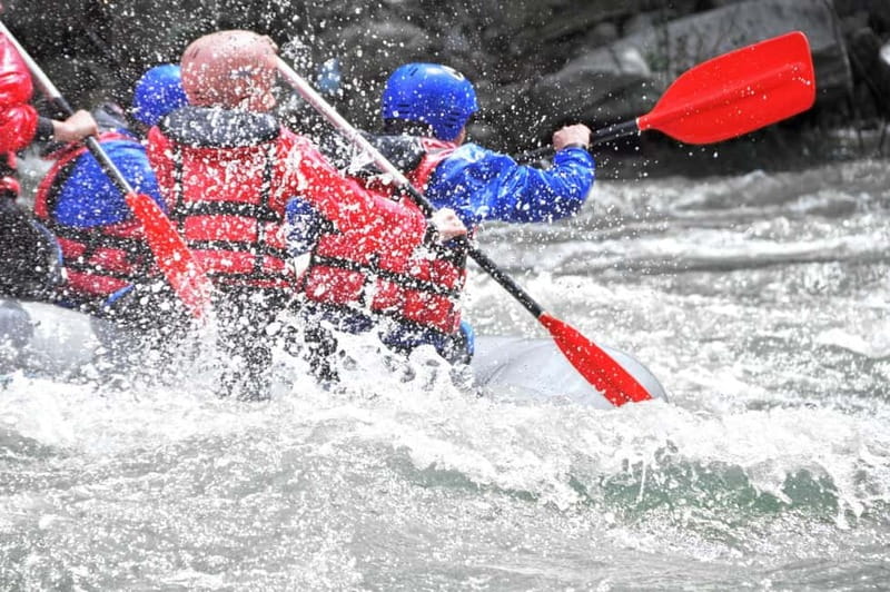 Family Rafting at Koprulu Canyon w/Lunch and Hotel Transfer - Getting equipped at the rafting base