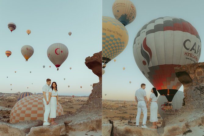 Fascinating Cappadocia Photoshoot by Private Minivan - Red Valley adds a third setting