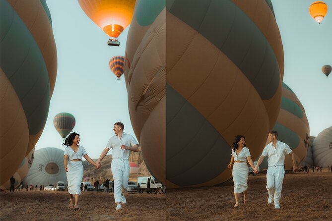 Fascinating Cappadocia Photoshoot by Private Minivan - Love Valley and the first balloon views