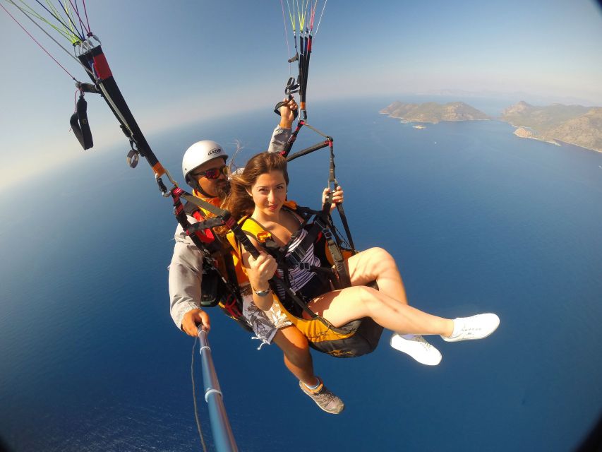 Fethiye: Tandem Paragliding Experience w/Hotel Pickup - The first few minutes in the air