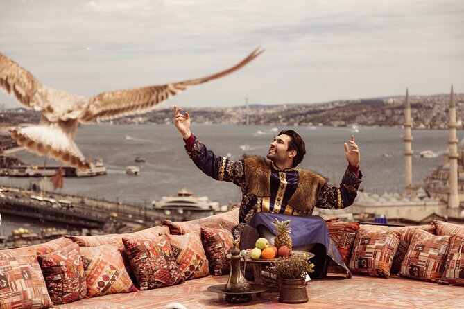 Flying Dress Photography on an Iconic Rooftop in Istanbul - Stop One: The Bosphorus Bridge View