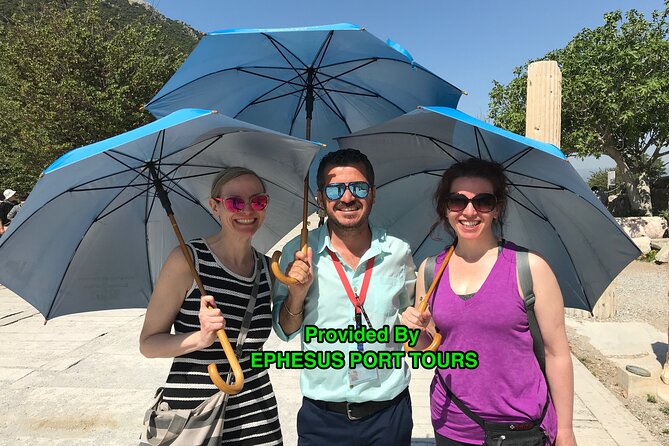 FOR CRUISE GUESTS:BEST SELLER EPHESUS PRIVATE TOUR/On Time Return - Lunch, carpets, leather, and pottery