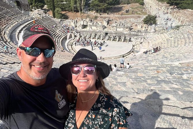 FOR CRUISERS: Ephesus Tour from Kusadasi Port /GUARANTEED ON-TIME RETURN TO BOAT - St. John’s Basilica and the view toward Artemis