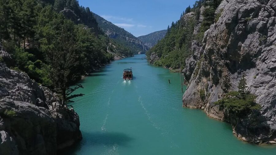 From Alanya: Green Canyon Day Trip with Lunch and Boat Ride - Swimming in Green Lake