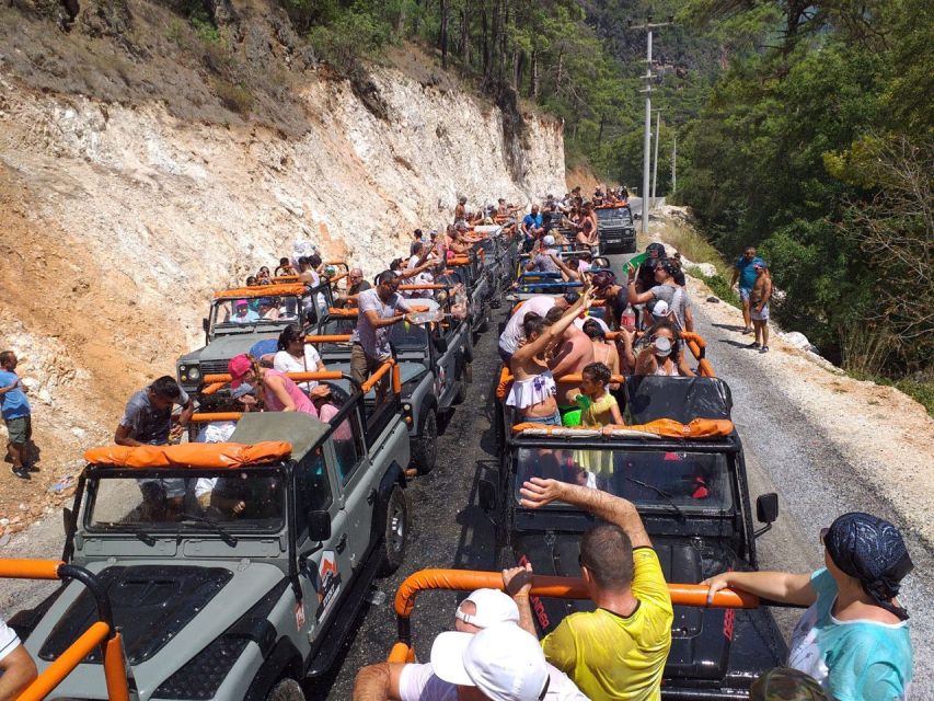From Alanya: Jeep Safari Tour with Lunch at Dim River - Dim Cave: a cool change of pace