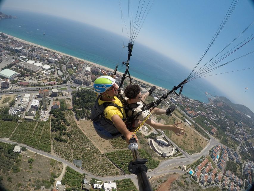 From Alanya: Tandem Paragliding With Transfer and Insurance - The scenery from the air
