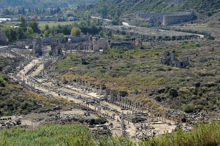 From Antalya: Day Tour of Ancient Roman Sites - Manavgat Waterfall: a short nature stop