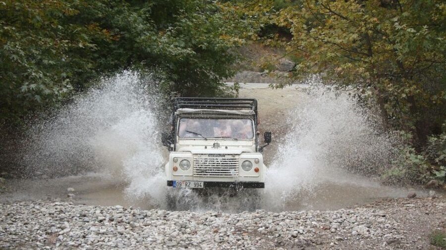 From Antalya: Full-Day Jeep Safari with Lunch and Transfer - The dusty return through the mountains