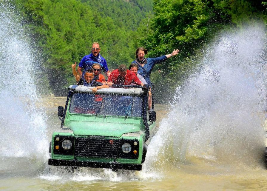 From Antalya: Full-Day Jeep Safari with Lunch and Transfer - Morning pickup from your Antalya hotel