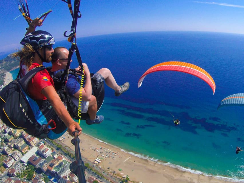 From City of Side: Alanya Tandem Paragliding w/ Beach Visit - What the 20-minute flight feels like