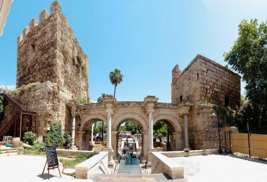 From city of Side: Antalya Old City and Waterfall Day Trip - Kurşunlu Waterfall: pretty, peaceful, and brief
