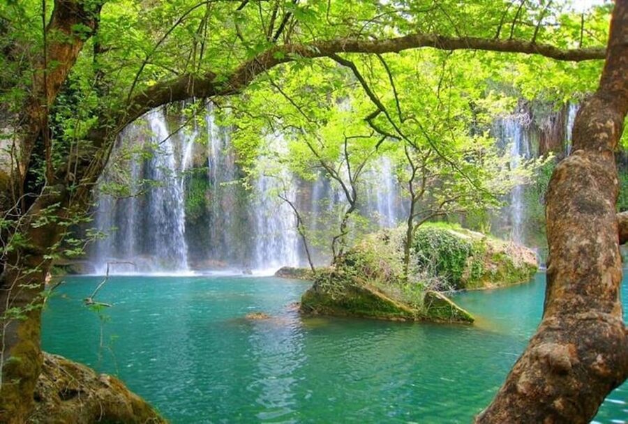 From city of Side: Antalya Old City and Waterfall Day Trip - Language, access, and comfort