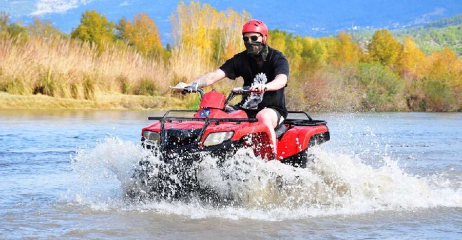 From city of Side: Taurus Mountains Quad ATV Tour - The 1.5 to 2-hour ride through pine country