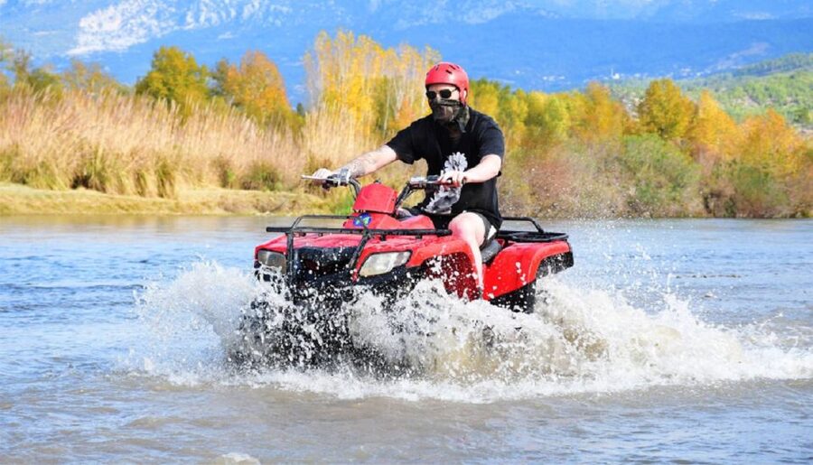 From city of Side: Taurus Mountains Quad ATV Tour - Your first ATV lesson and safety check