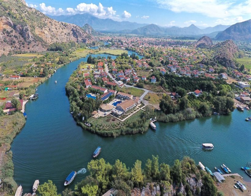 From Fethiye: Dalyan Day Trip with Mud Bath and Turtle Beach - Lunch on the boat