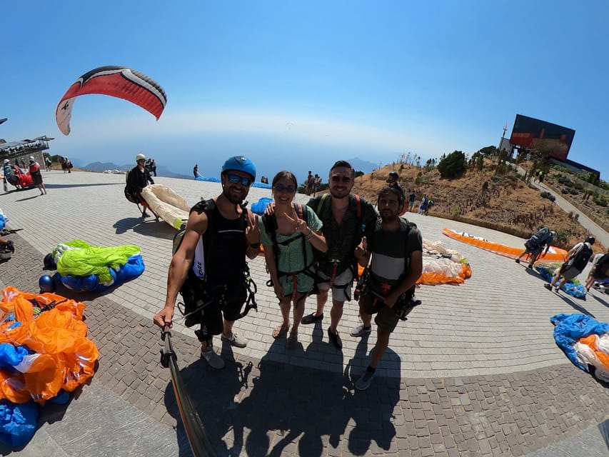 From Fethiye: Oludeniz Paragliding Trip with Transfer - The 30-minute climb up Babadağ
