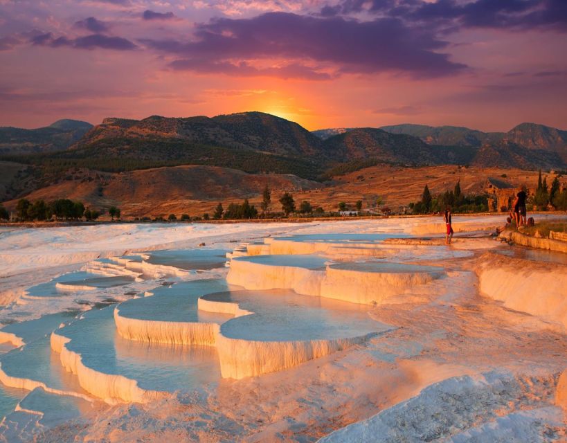 From Fethiye: Pamukkale & Hierapolis Day Trip w/ Meals - Walking through Hierapolis, the Roman spa city