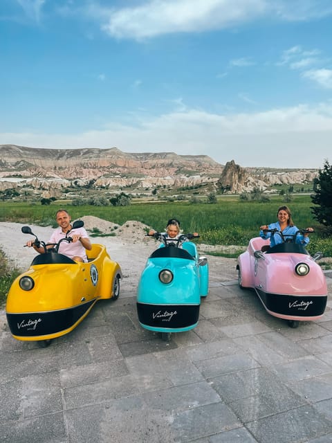 From Göreme: Cappadocia Electric Trike Tour - Pasabag and the fairy chimneys with multiple caps