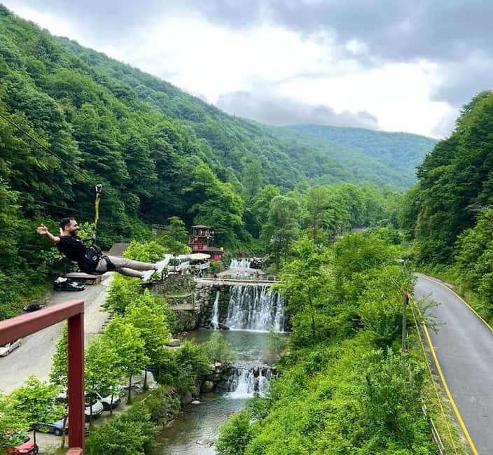 From Istanbul: Sapanca & Masukiye Tour with Lunch - ATV and zipline choices for extra energy