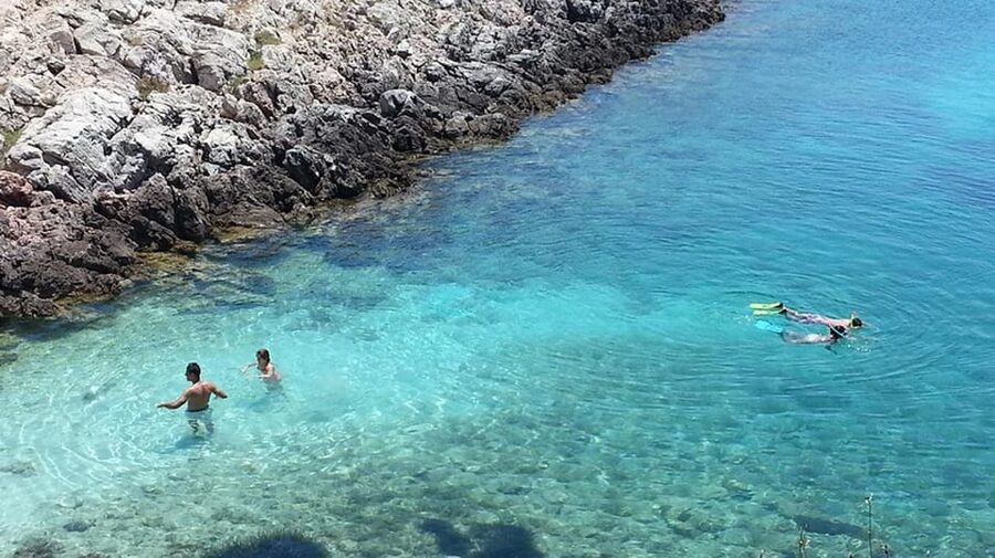 From Izmir: Full Day Boat Trip around Cesme with BBQ Lunch - The return cruise offers the best views