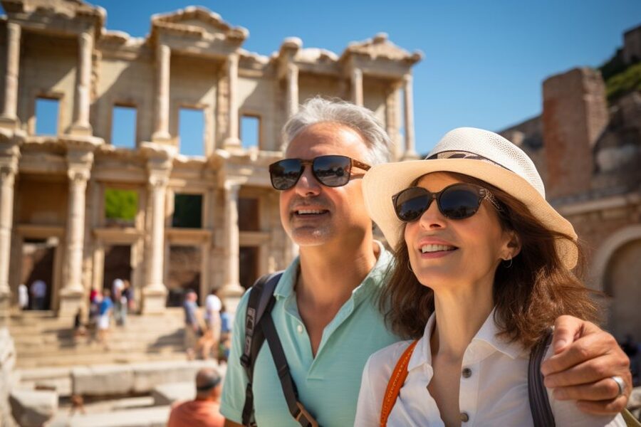 From Kusadasi/Izmir: Ephesus Private Tour with Less Walking - The Library of Celsus and the grand public street